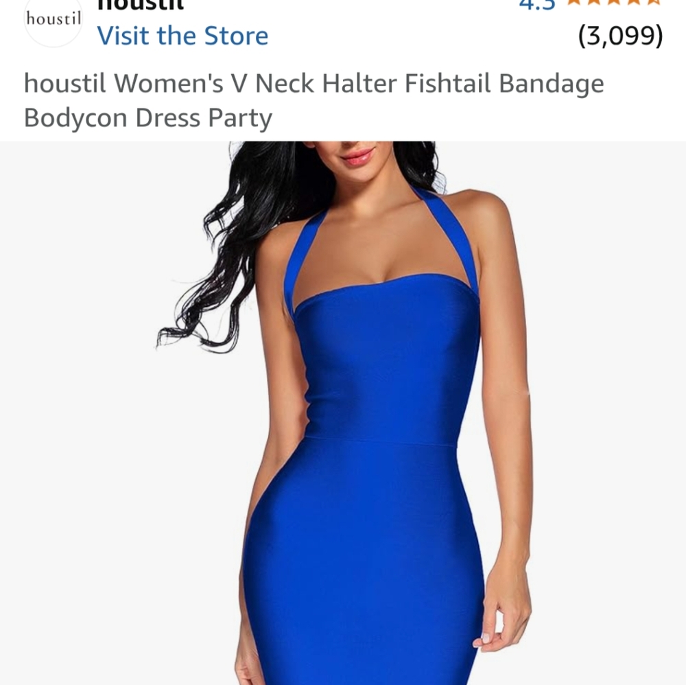 Brand new fishtail dress